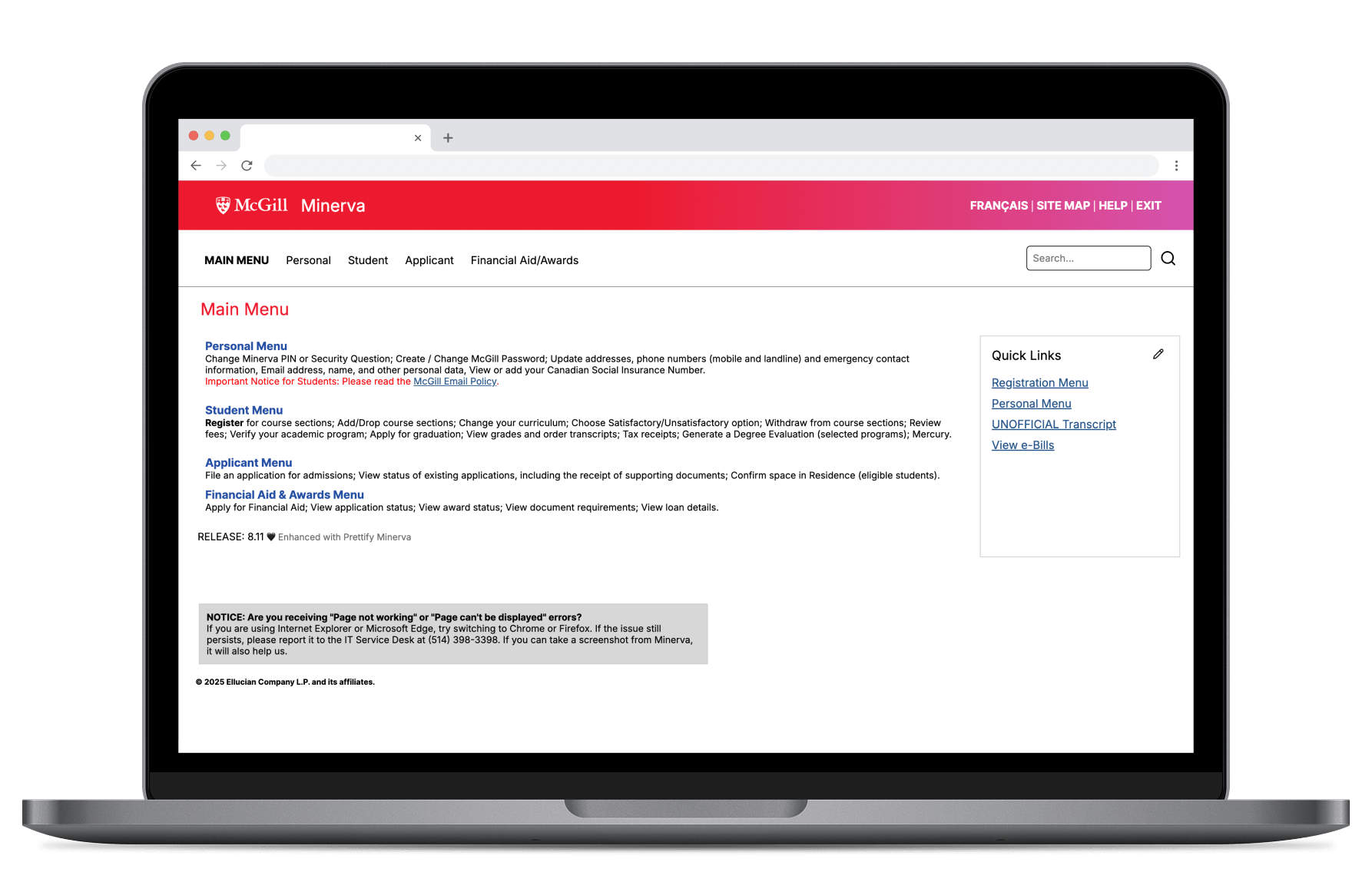 Prettify Minerva Project Image